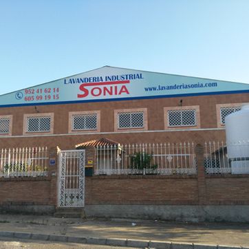Lavandería Industrial Sonia exterior de la lavandería 